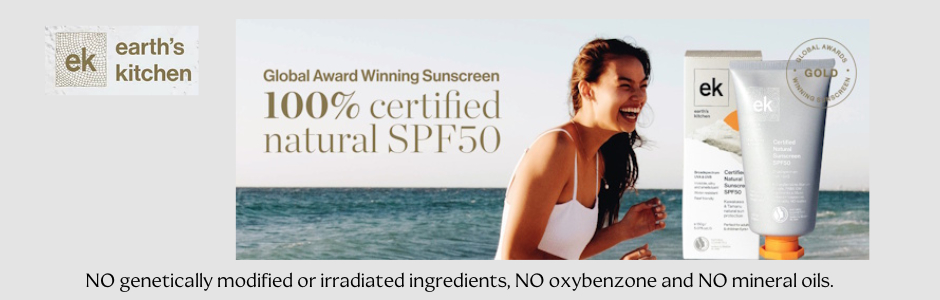 Earth's Kitchen - 100% certified natural SPF50